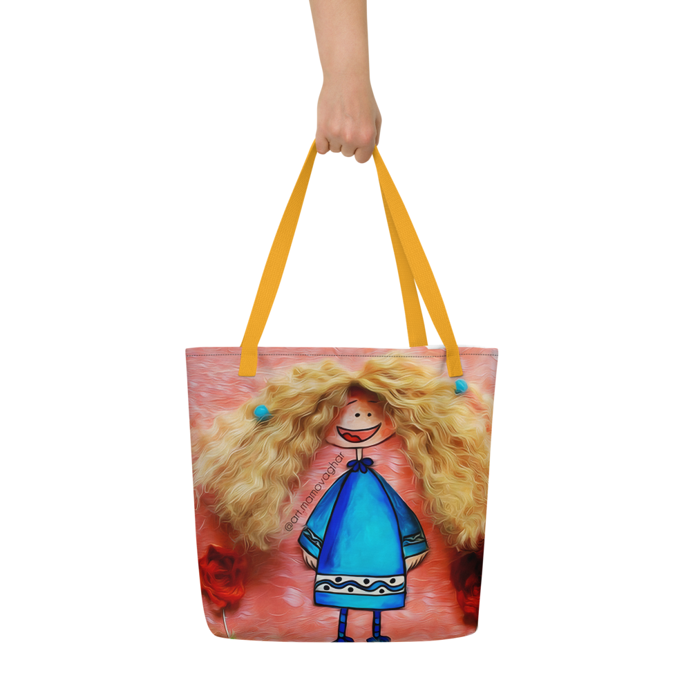 All-Over Print Large Tote Bag
